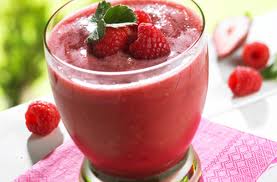 Gránátalmás-málnás smoothie Gránátalmás-málnás smoothie