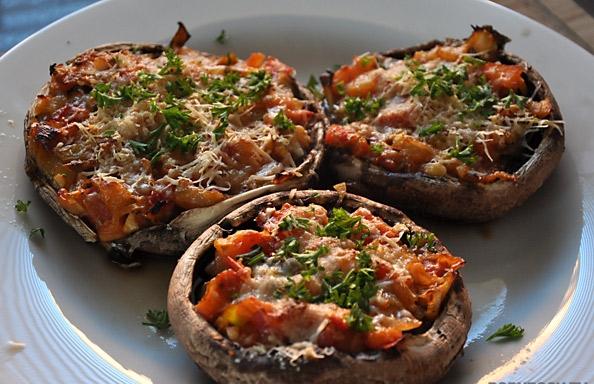 Portobello pizza